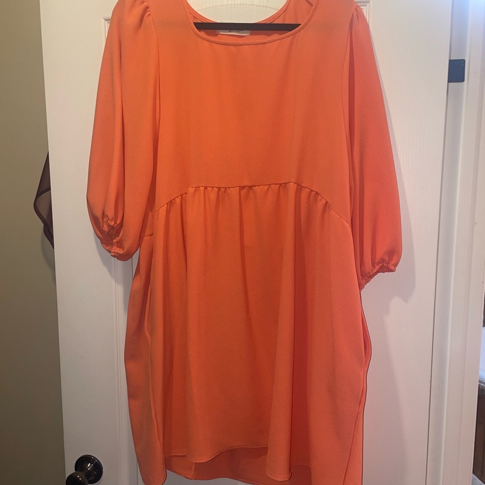 Orange Women's Top
